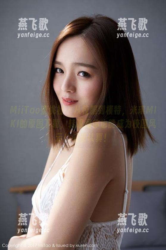 MiiTao蜜桃社 - 从校服到模特，米琪MIKI的原图下载，转眼间你也能成为校园风云！假装认真！