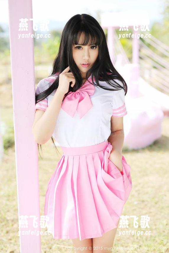 MyGirl美媛馆 - 原图里的任莹樱和连体衣，这在线上也是个话题…