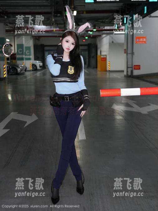 Xiuren秀人网 - 七米baby与天使，一张写真错落有致的美丽氛围。