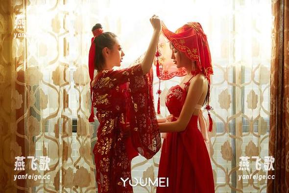 YouMi尤蜜荟 - 后院小花魁现身：黄乐然的作品集分享，谁说花魁只能那样？