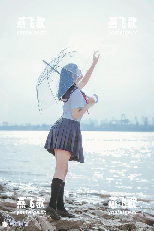 兔玩映画：小埋和海老名，矮油，这组写真让我决定，拥有一百种发型是不够的！
